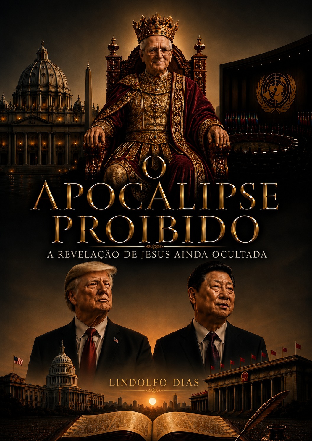 Capa do livro O Apocalipse Proibido — Lindolfo Dias